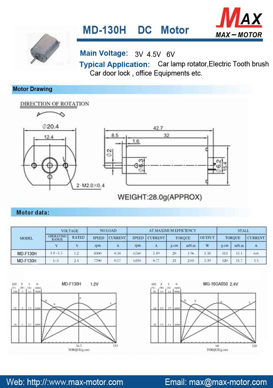 DC VIBRATION MOTOR